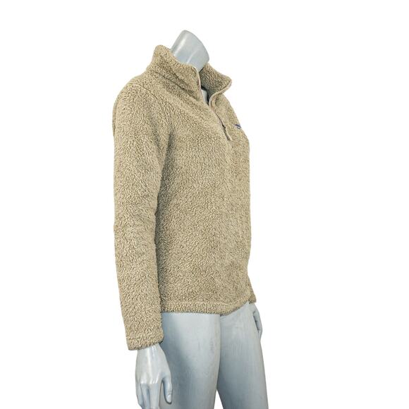 Patagonia Women's Los Gatos Fleece 1/4 Zip Sweater jacket in ELKH size Medium - Picture 4 of 10